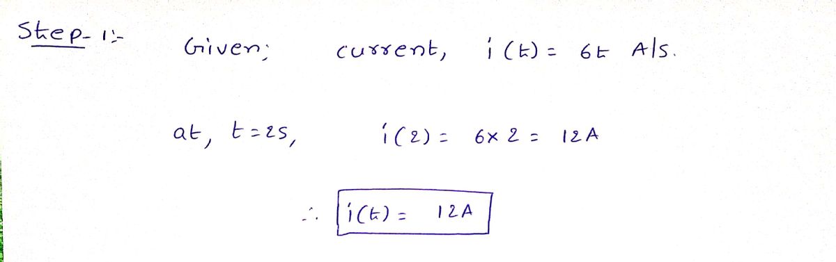 Electrical Engineering homework question answer, step 1, image 1